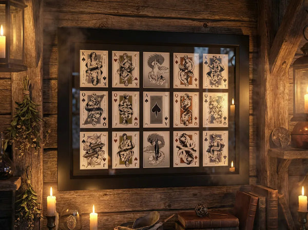 Playing Card Display Frames
