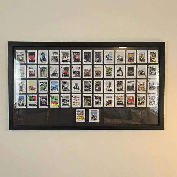 Playing Card Display Frames