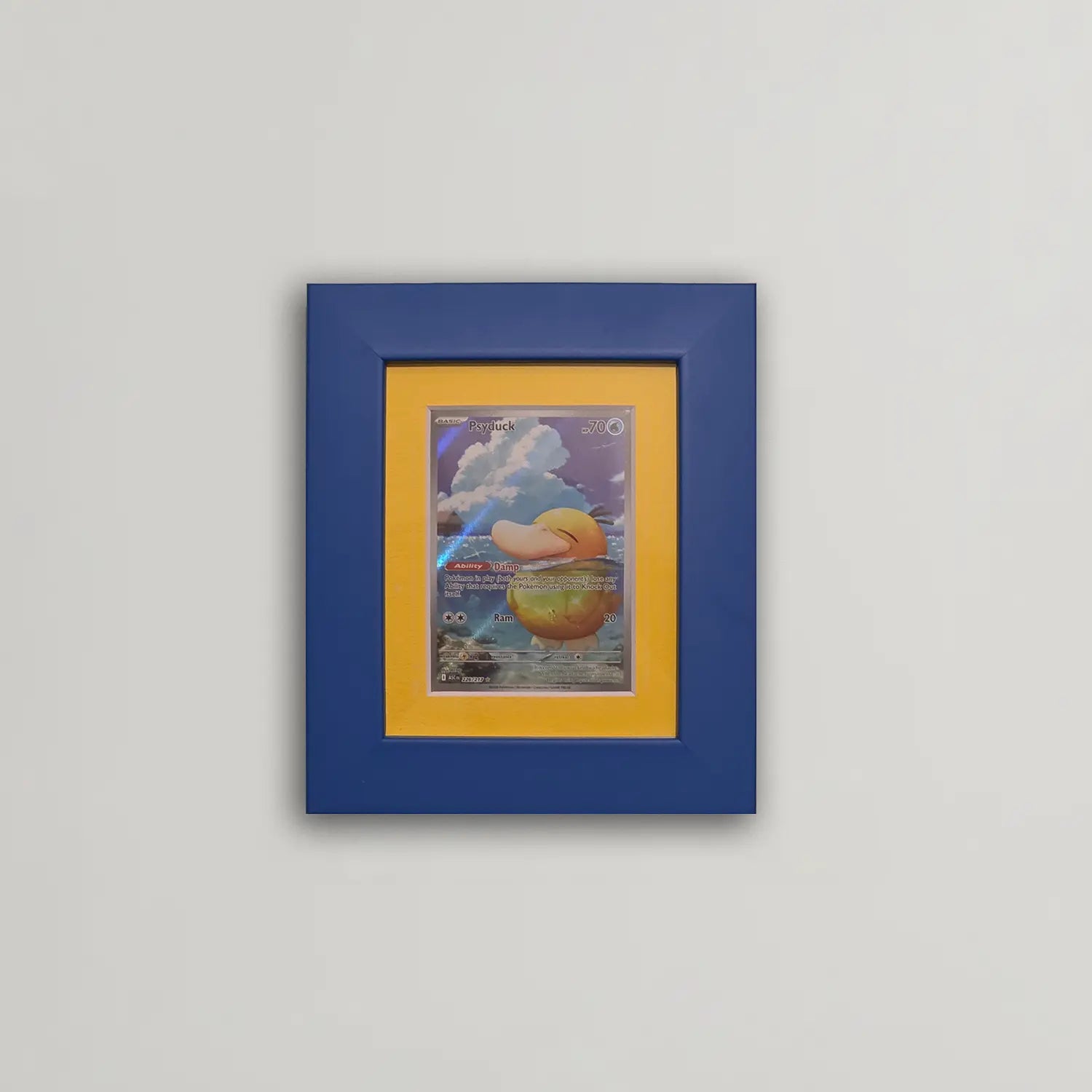 Psyduck 226/217 Illustration Rare Framed | Ascended Heroes Pokémon Card Display