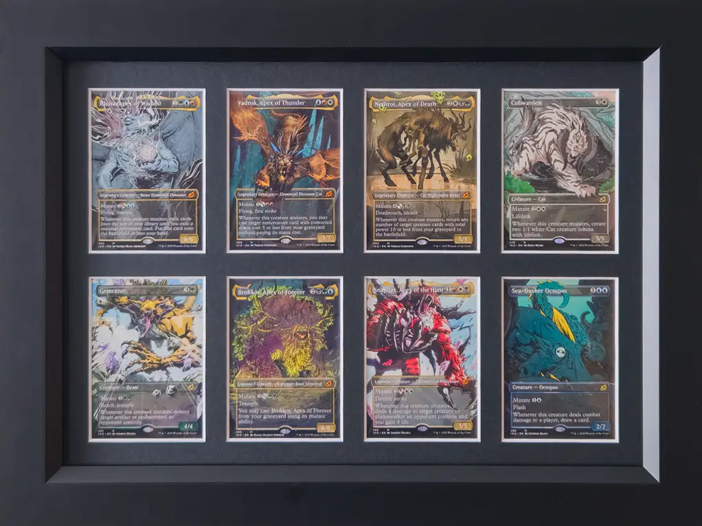 Magic the Gathering Card Display Frames — 8 cards