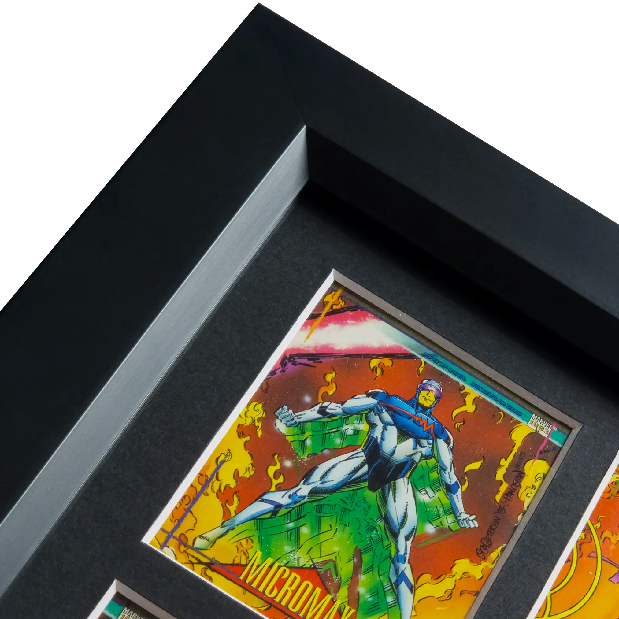 ACE Slab Display Frame — frame corner close up