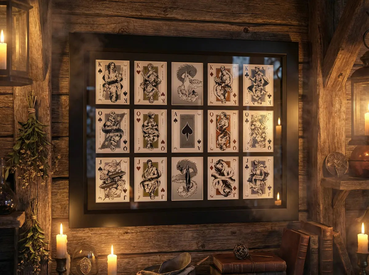 Playing Card Display Frames — display frame